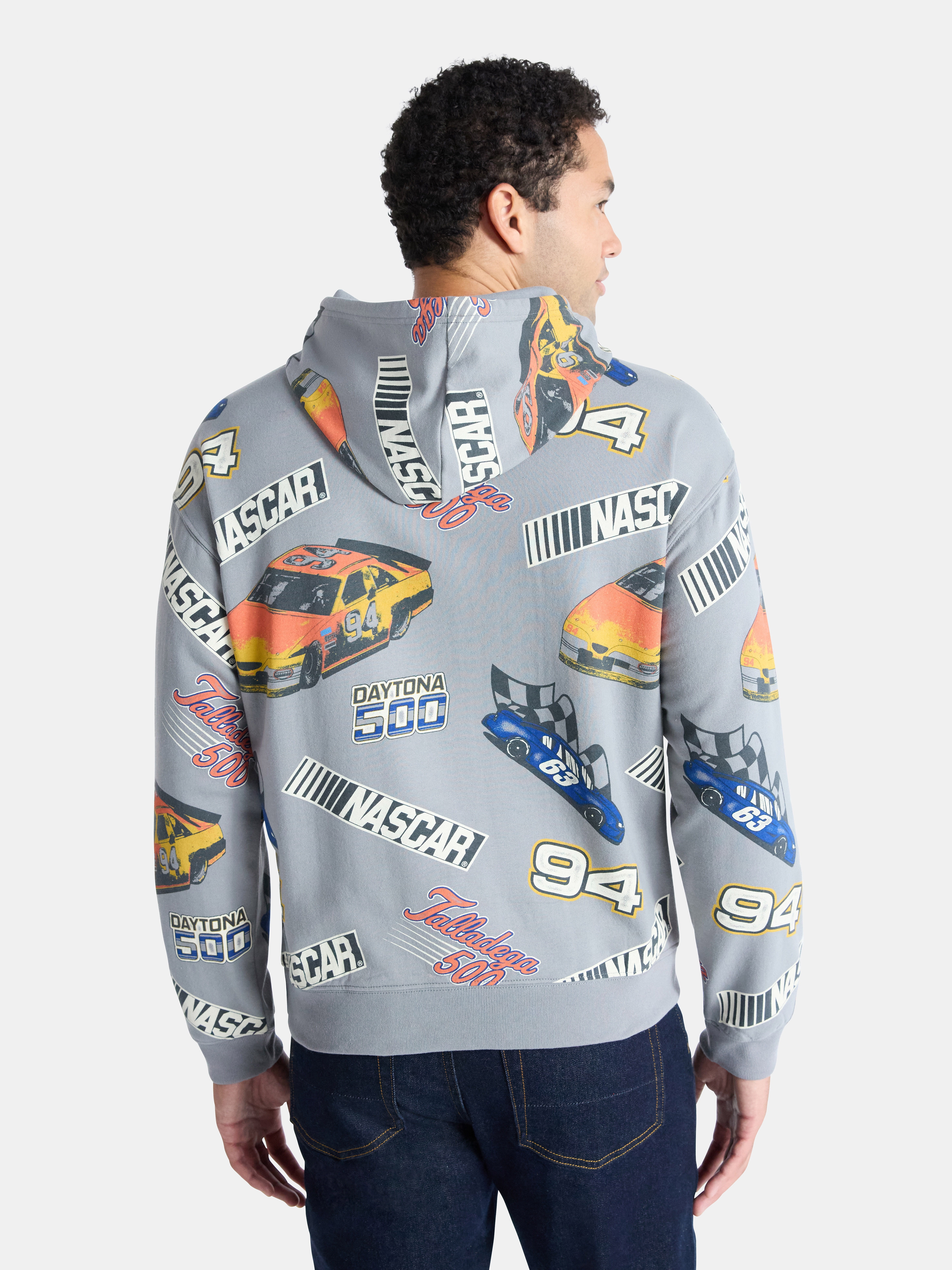 NASCAR Men's and Big Men's Graphic Hoodie, Sizes S-3XL