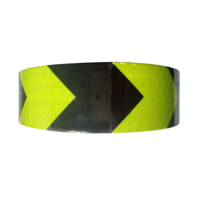 5cmx3m Car Self-Adhesive Reflective Safety Arrow Reflective Warning Tape Automobiles Motorcycle Arrow Sign Reflective Strip Sticker