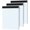 3 Pack, variant on 2 Pack 8.5 x 11.75 4x4 Quad Grid Graph Paper, 70 GSM White Blue Line Sheets