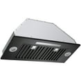 thumbnail image 5 of KFFKFF Kitchen Hood Insert, 30 Inch Integrated Ventilation System, 800CFM Stainless Steel Cooker Hood, Featuring Motion & Touch Operation, LED Illumination, Baffle Filters, Quad-Speed Exhaust Fan, 5 of 9