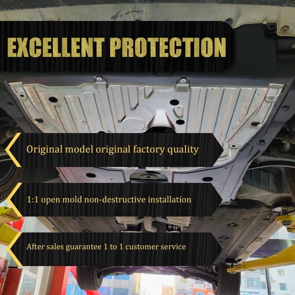 Engine Splash Shield for Honda Civic 2022-2024 Silver Front Bolt-On Protection Cover Part 74111T20A0