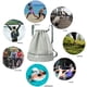 thumbnail image 4 of Laklulu Mochila con cordón y compartimento para zapatos, bolsas con cordón para hombres, mujeres, gimnasio, yoga, compras, natación, 4 of 6