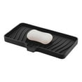 thumbnail image 5 of Unique Bargains 1 Pc Waterproof Soap Holder with Draining Black Soap Holder for Bathroom 10.04"x5.51"x0.79", 5 of 6