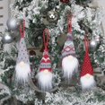 thumbnail image 4 of Gibobby Adorno navideño Santa Muñeco de nieve Juguete Muñeca Cuelgue Decoración de fiesta(Multi color), 4 of 5