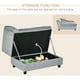 thumbnail image 4 of HOWEN Luxury Fancy Dog Couch with Hidden Storage, Small Dog Sofa Bed with 2" Soft Foam, Modern Pet Furniture for Puppies & Little Breeds, Pale Gray, 4 of 18