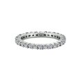 thumbnail image 1 of 1pc Sparkle Sapphire CZ Engagement Ring Wedding Band For Women s925 Sterling Silver Promise Ring Eternity Ring Fine Jewelry Gift For Party Dating, 1 of 1