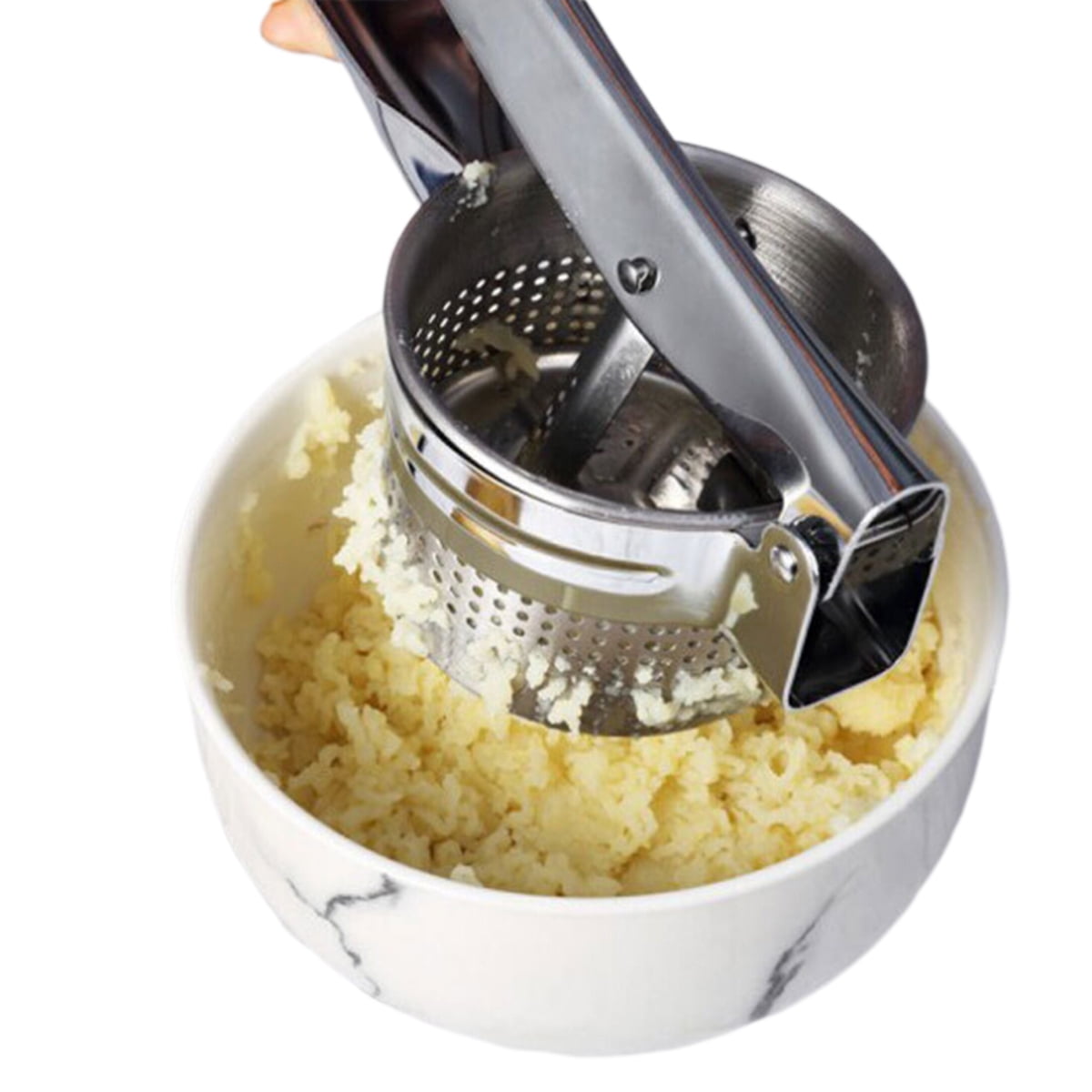 1pc Potato Ricer Stainless Steel Potato Masher Manual Potato Press for