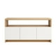 thumbnail image 1 of Hogare Centro de Entretenimiento para TV Buenos Aires, Mueble para TV Roble Blanco, 1 of 6