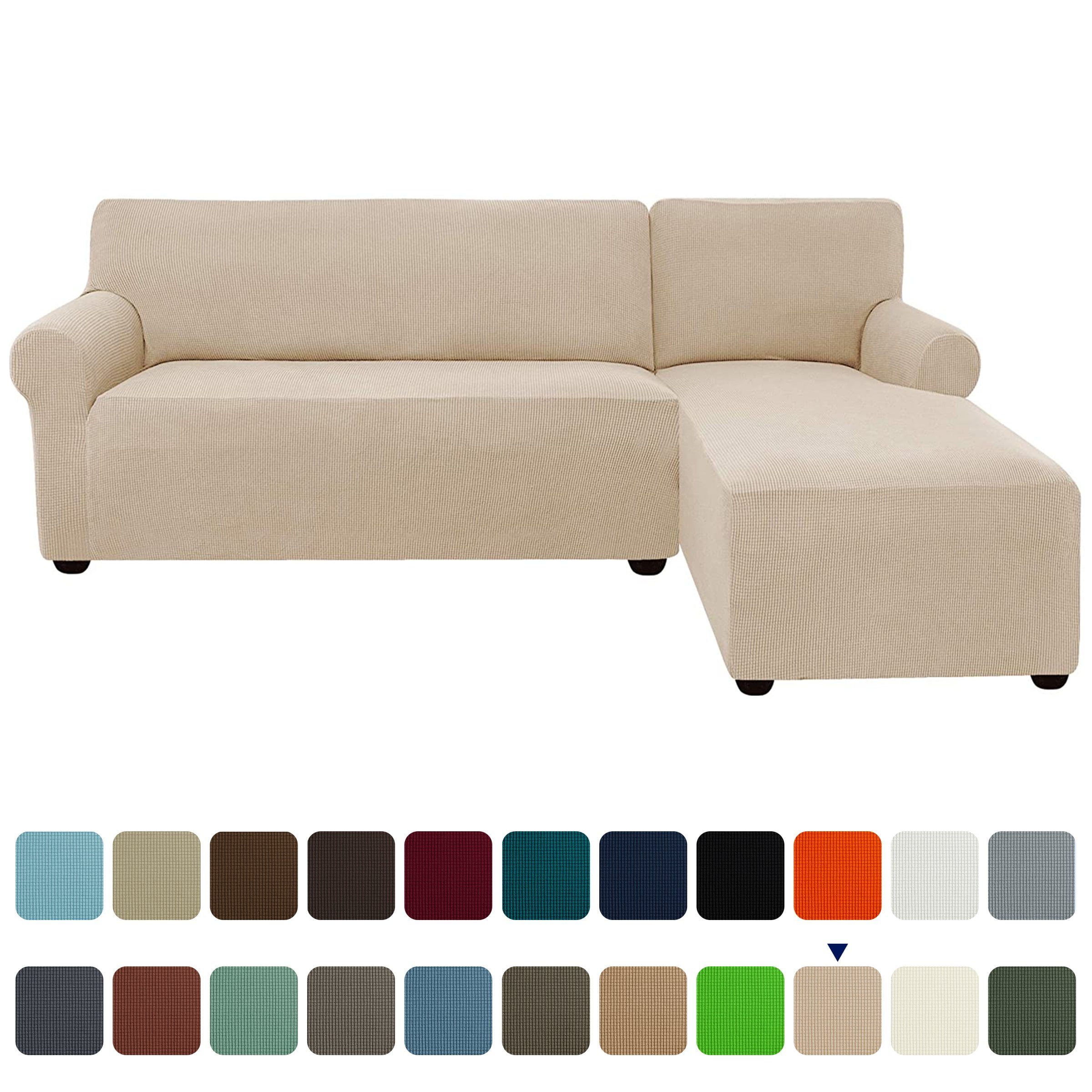 Details about  / 1-4 Seat Waterproof Leather Sofa Seat Cover Stretch Cushion Slipcover Protector