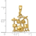 thumbnail image 3 of 14K Yellow Gold Charm Pendant Themed Men'S 26 mm 15, 3 of 3