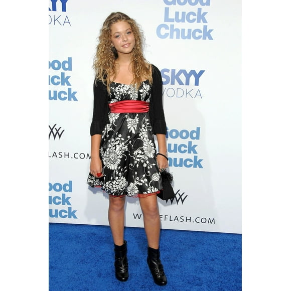 Sasha Pieterse At Arrivals For Premeire Good Luck Chuck, Mann National Theater, Los Angeles, Ca, September 19, 2007. Photo By Dee CerconeEverett Collection Celebrity (16 x 20)