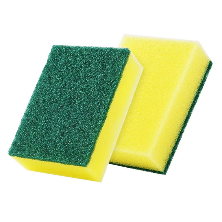 24 PC Lot Dishwashing Sponges Heavy Duty Scrubber Cleaning Kitchen Dish Sponge