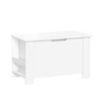 thumbnail image 3 of RiverRidge Kids Toy Box Playroom Storage Chest Organizer with Side Bookracks - White, 3 of 11