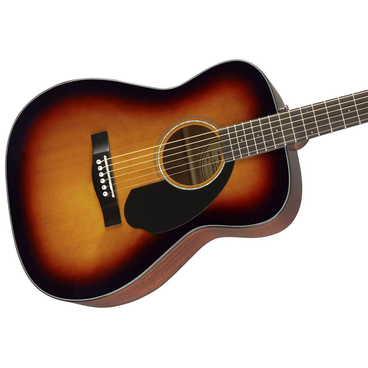 Fender CC-60S Concert Walnut Fingerboard Acoustic Guitar, 3-Color 