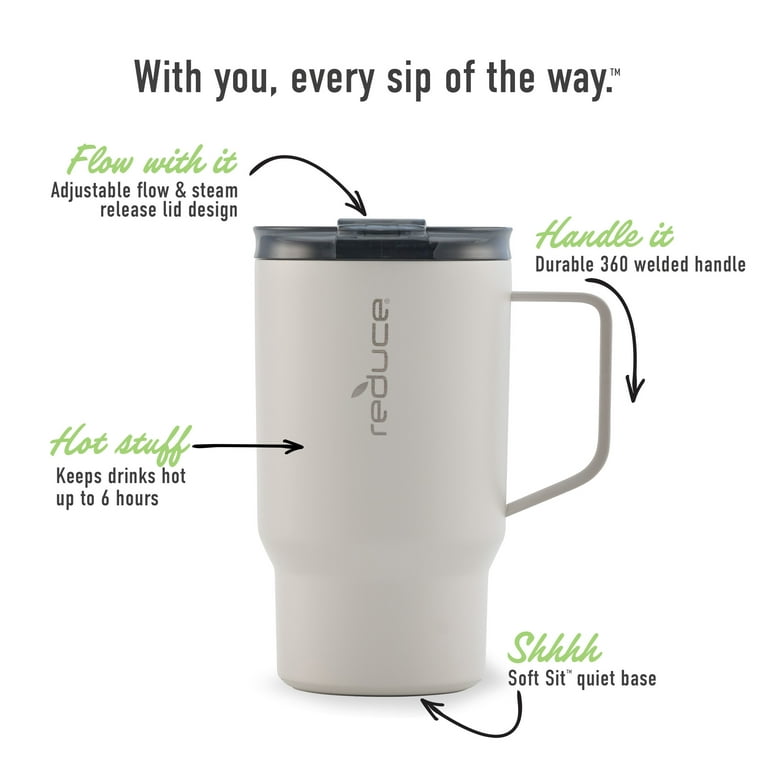 Reduce 24oz Hot1 Vacuum Insulated Stainless Steel Travel Mug With