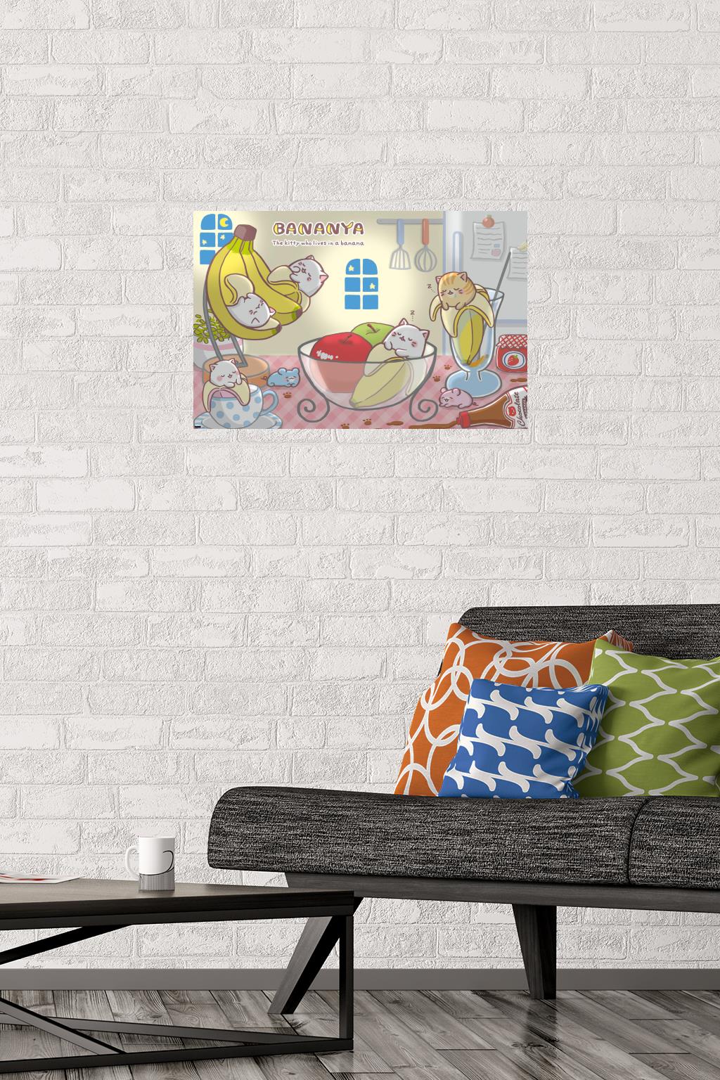 Bananya - Nap Wall Poster, 14.725" x 22.375"