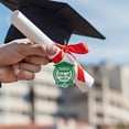 thumbnail image 3 of Graduation Party Decorations 8-Piece Hanging Tag Pendant Set with Cap and Star Designs Green Blue Red Orange Yellow Gold Colors, 3 of 6