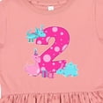 thumbnail image 4 of Inktastic Dinosaur Party-second Birthday Girls Toddler Dress, 4 of 5