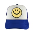 thumbnail image 1 of Gravity Threads Smile Adjustable Trucker Hat - Royal/White, 1 of 2