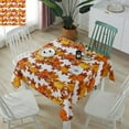 thumbnail image 2 of Fall Tablecloth Fall Leaves Pumpkin Table Cloth for Rectangle Tables 52x52 Inch Autumn Harvest Thanksgiving Table Covers Waterproof Washable Table Cloth for Party Picnic Dinner Decor, 2 of 6