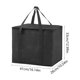 thumbnail image 4 of Yhmxh Bolsa térmica grande y bolsas térmicas para la compra, ideales para reparto de comida. Nevera plegable. Bolsas reutilizables para picnics con base rígida, cierre de cremallera, plegables y re, 4 of 6