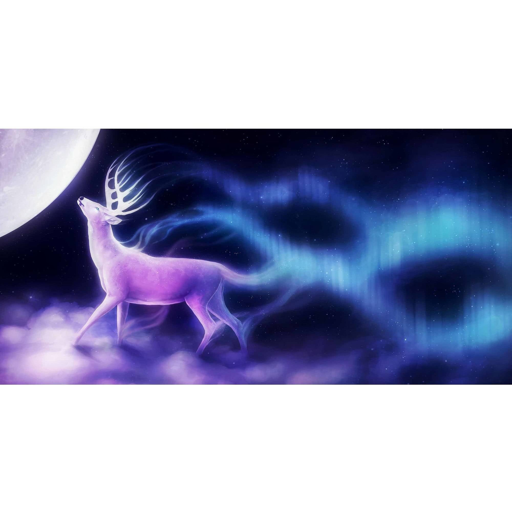 MARMONT HILL  - Moonkiss Painting Print on Canvas - Multi-Color 24 x 12
