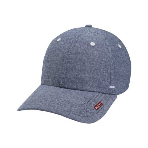 chambray baseball cap