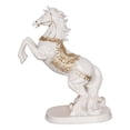thumbnail image 1 of Estatua de resina de caballo para decoración del hogar, adorno animal, escultura de resina, estatua de caballo Blanco, 1 of 8
