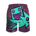 thumbnail image 3 of Geometry Dash Mens Board Shorts Quick Dry Swim Trunk Lightweight Soft Swimsuit Bathing Suit for Boys XL, 3 of 8