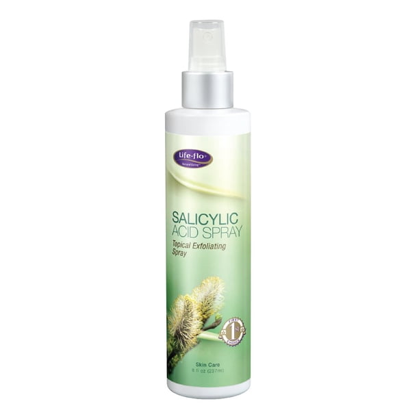 Spray exfoliante tópico con ácido salicílico al 2% Life-Flo, 240 ml