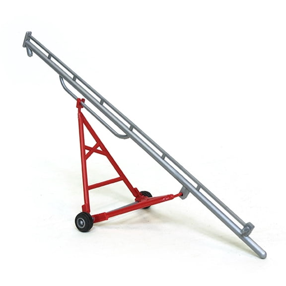 Standi Toys 1/64 Scale Red & Silver Plastic Grain Auger (52 Feet to Scale) ST113