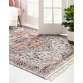 thumbnail image 3 of Rugs.com Aramis Collection Rug – 6' x 9' Gray Medium Rug Perfect For Bedrooms, Dining Rooms, Living Rooms, 3 of 8