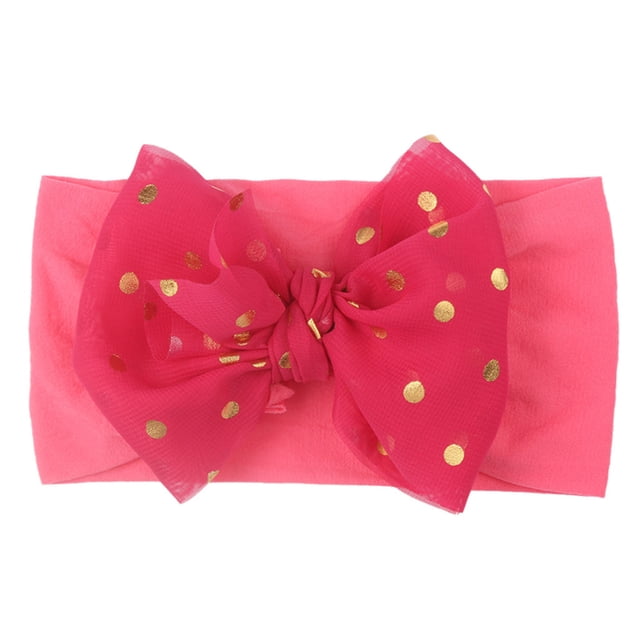 XASZHN 1 Pce Bandeau à Pois pour Bébé Filles Bandeau Extensible g Taille Unique