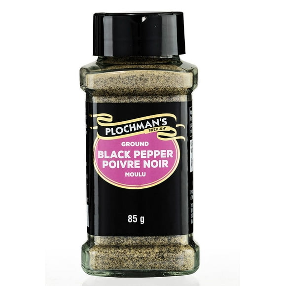 Plochman's Ground Black Pepper, Volume/Quantity - 85g