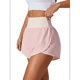 thumbnail image 3 of Pantalones Cortos de Cintura Alta para Mujer, Ideales para Correr, Hacer Ejercicio en el Gimnasio, con Bolsillos Interiores. Rosa XL, 3 of 6