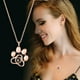 thumbnail image 1 of Collar para mujer, joyería para mujer, joyería para mujer, collar de proyección de 100 idiomas, collar con foto de mascota, accesorios, regalo, collar de proyección, 1 of 2