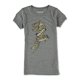 thumbnail image 2 of Aeropostale - Camiseta con gráfico de tigre de la costa oeste para mujer, gris, XS Aeropostale Camiseta gráfica, 2 of 2
