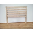thumbnail image 3 of Cabecera Para Cama Matrimonial Modelo Lisboa Madera De Pino Sin Pintar Muebles GM, 3 of 4