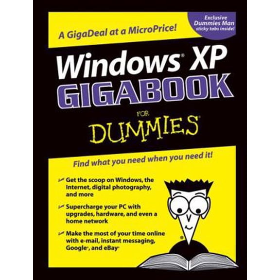 Pre-Owned Windows XP Gigabook for Dummies (Paperback) 0764569228 9780764569227