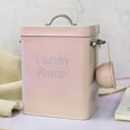 thumbnail image 3 of 5kg Laundry Detergent Dispenser Cereal Flour Barrel with Bin Transparent Spoon Rice Bin, 3 of 8