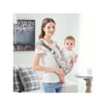 thumbnail image 2 of Baby Sling Carrier, Kind Kompakte Hüftsitz One-Shoulder Carrier Tragbare Leichte Babytrage Sling Hüfte Neugeboren Zum Kleinkind Für Säuglinge Tragen Bis 44 Lbs Ganzjahresriemen, 2 of 7