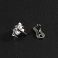 thumbnail image 3 of 16G CZ Crystal Heart Dermal Anchor Tops and Base G23 Titanium Microdermal Dermal Piercings Surface Skin Piercing Studs Punk Body Jewelry, 3 of 5