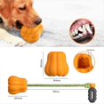thumbnail image 4 of Halloween Dog Toy Interactive Dog Toys Pumpkin Dog Toys For Medium Or Large Dogs Dog Toys For Aggressive Chewers,christmas,halloween,birthday Gifts Fo, 4 of 5