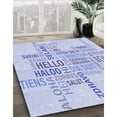 thumbnail image 2 of Ahgly Company Indoor Square Patterned Lavender Blue Area Rugs, 8' Square, 2 of 6
