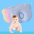 thumbnail image 4 of Almohadas para dormir Cojín para moldear la cabeza para bebé Portátil 0-12 meses Protección para recién nacidos de dibujos animados Posicionador para reposacabezas Ropa de cama Amarillo Methold BA000365-02, 4 of 7