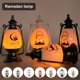 thumbnail image 3 of Linterna De Ramadán, Lámpara Colgante De Eid Mubarak, Linterna De Ramadán Con Pilas Para Decoración, Linterna De Vela Colgante Para Bar, Hogar, Patio, Balcón Muyoka Hogar, 3 of 7