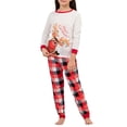 thumbnail image 3 of Meihuid Christmas Pajamas for Family, 2023 Xmas PJS Set Holiday Sleepwear Funny Santa printed Matching Family Jammies Pajamas, 3 of 10