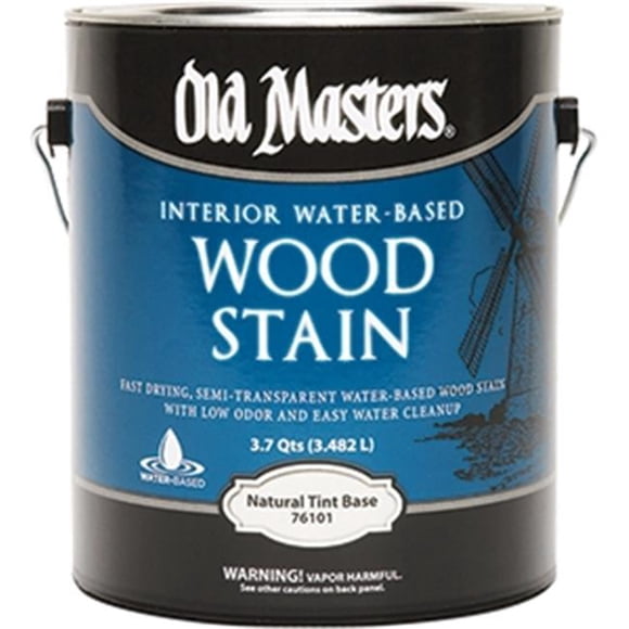 Old Masters 76101 H2O Interior Tint Base Wood Stain - 1 Gallon