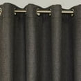 thumbnail image 3 of Commonwealth Home Fashions 70919-109-108-402 108 inch Faux Jute Exceedingly Natural Soft Burlap Texture Top Panal, 3 of 5