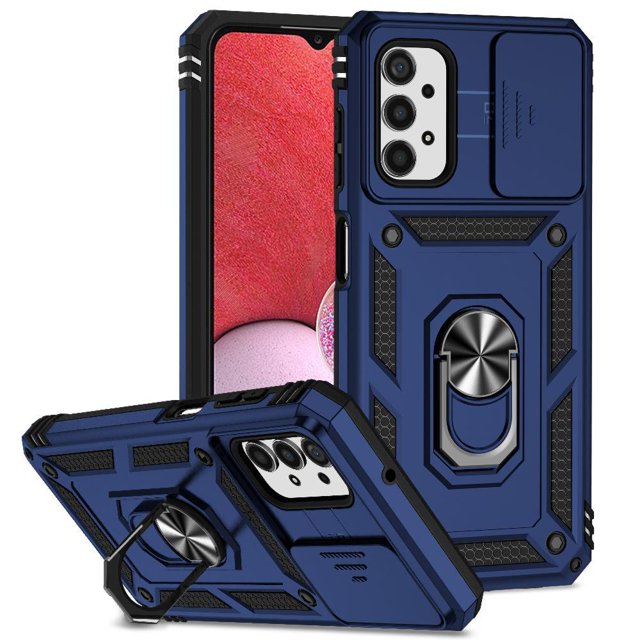 Estuche GANGXUN para Samsung Galaxy A13 4G, soporte giratorio 360°, estilo mecánico y magnético